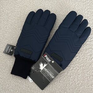 Pajar Men's Dark Blue Winter Gloves